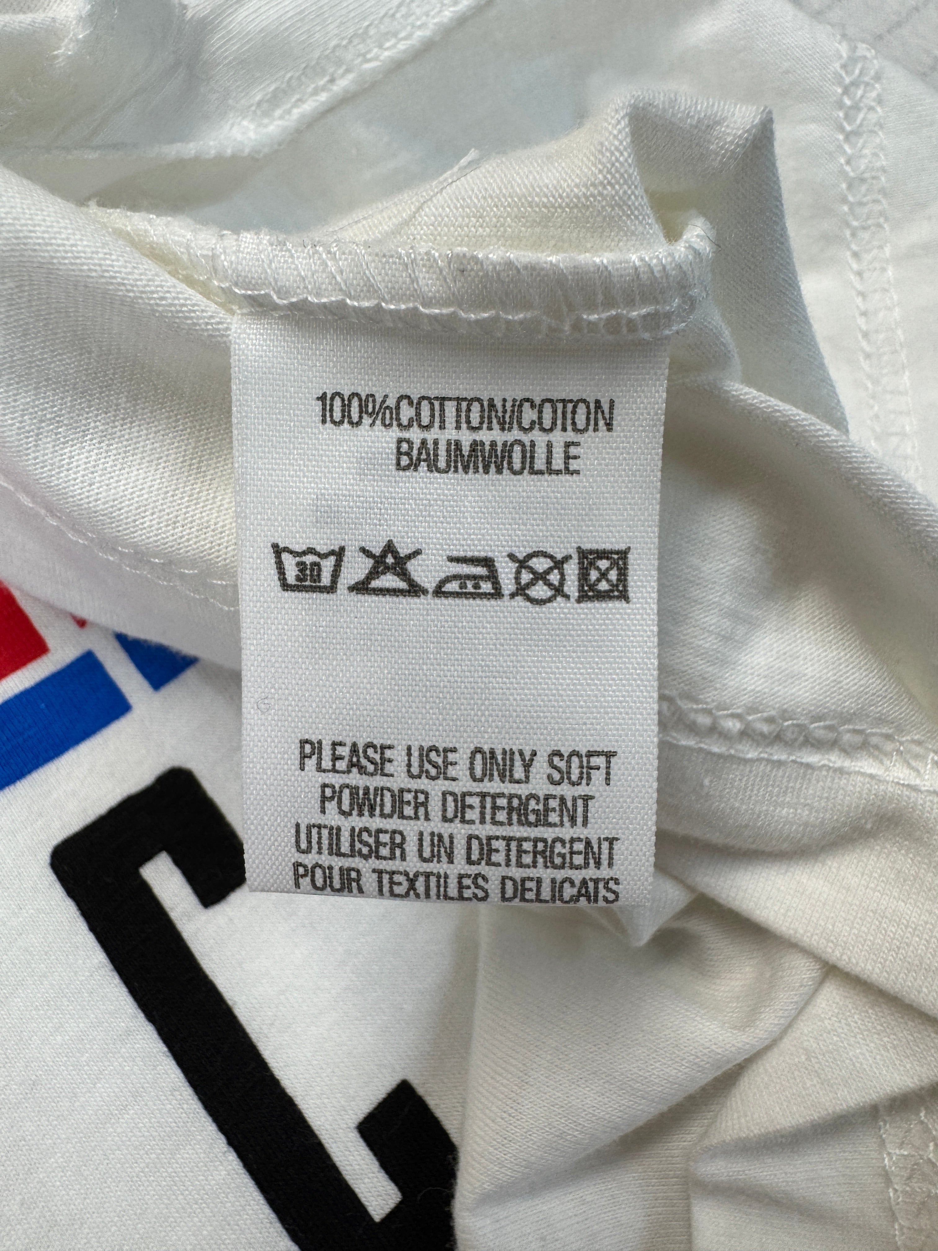 1995 Puma Shirt Street Soccer Cup 95 x Sport Bild Weiß