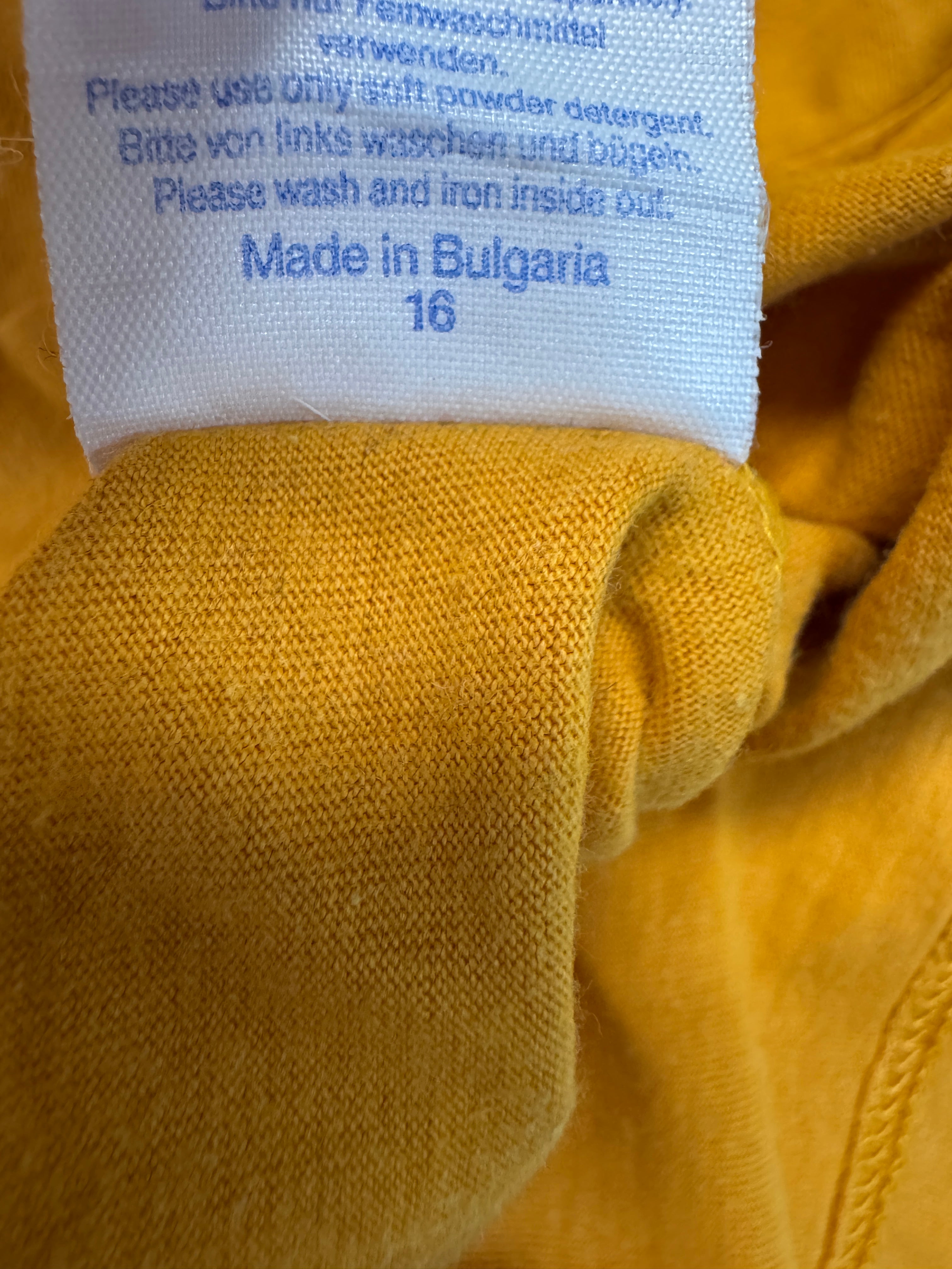 90s Reebok Shirt Gelb