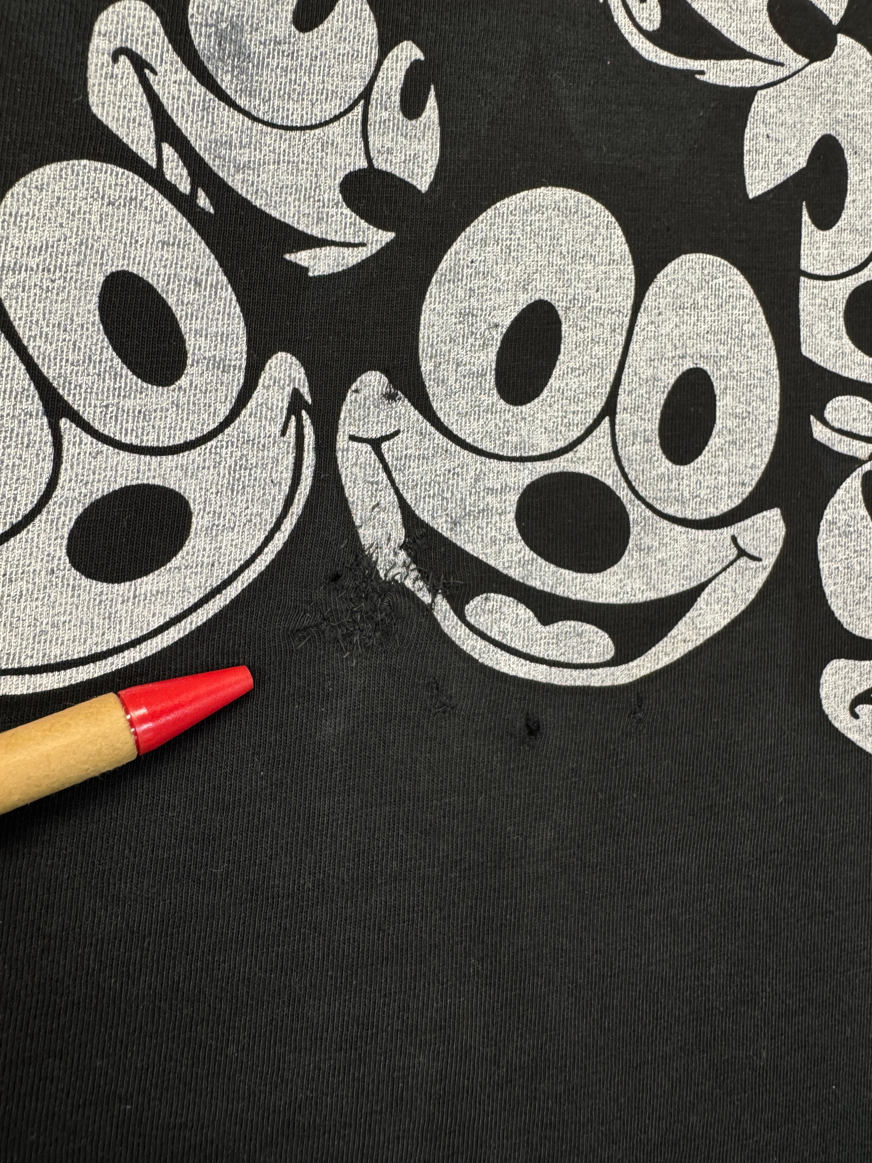 80s Iceberg Shirt Felix The Cat Schwarz