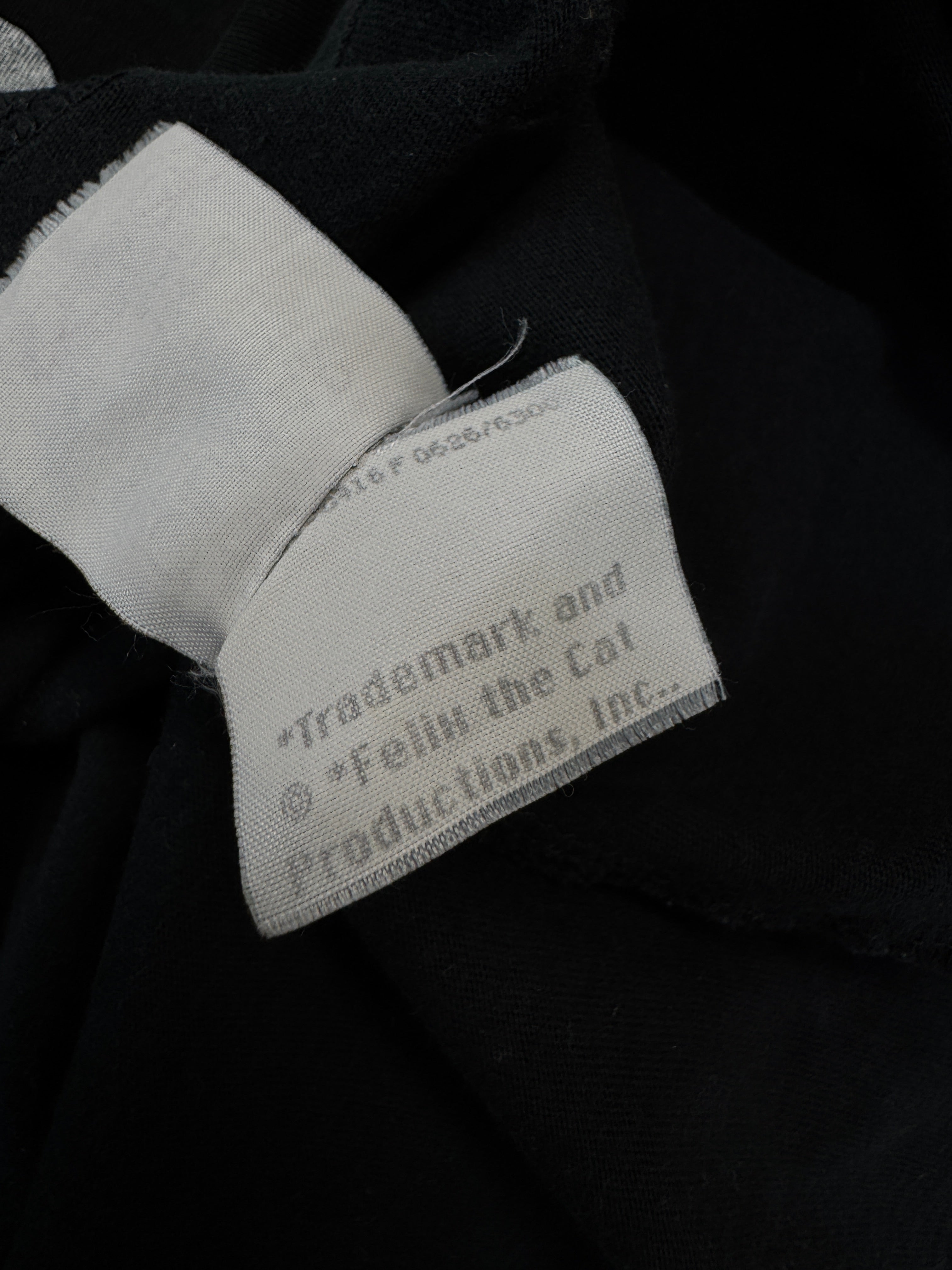 80s Iceberg Shirt Felix The Cat Schwarz