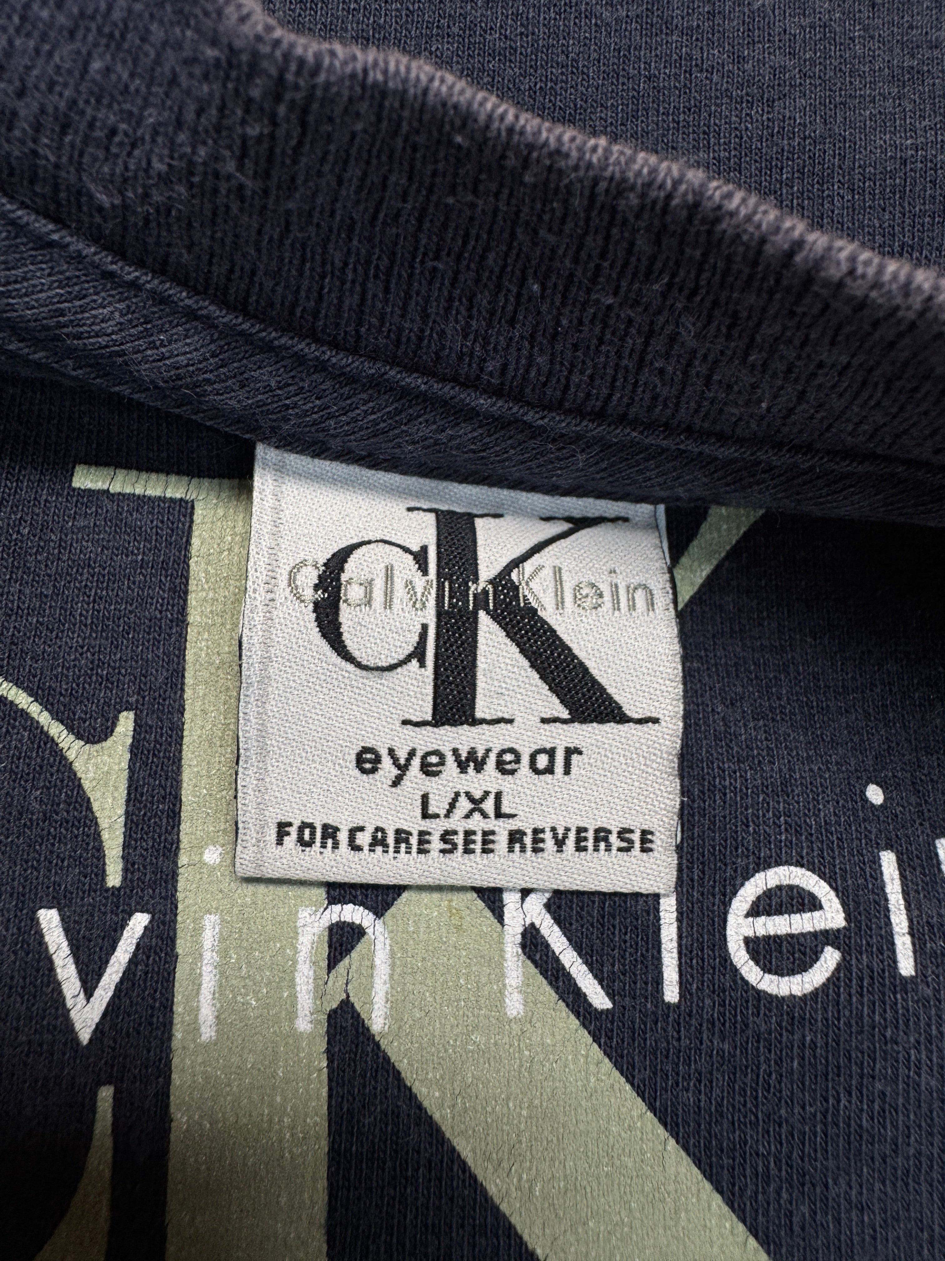 90s Calvin Klein Eyewear Shirt Made In USA Dunkelbau