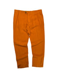 Etro Leinenhose Made In Italy Orange 58 XXL
