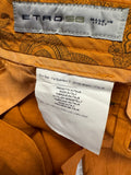 Etro Leinenhose Made In Italy Orange 58 XXL