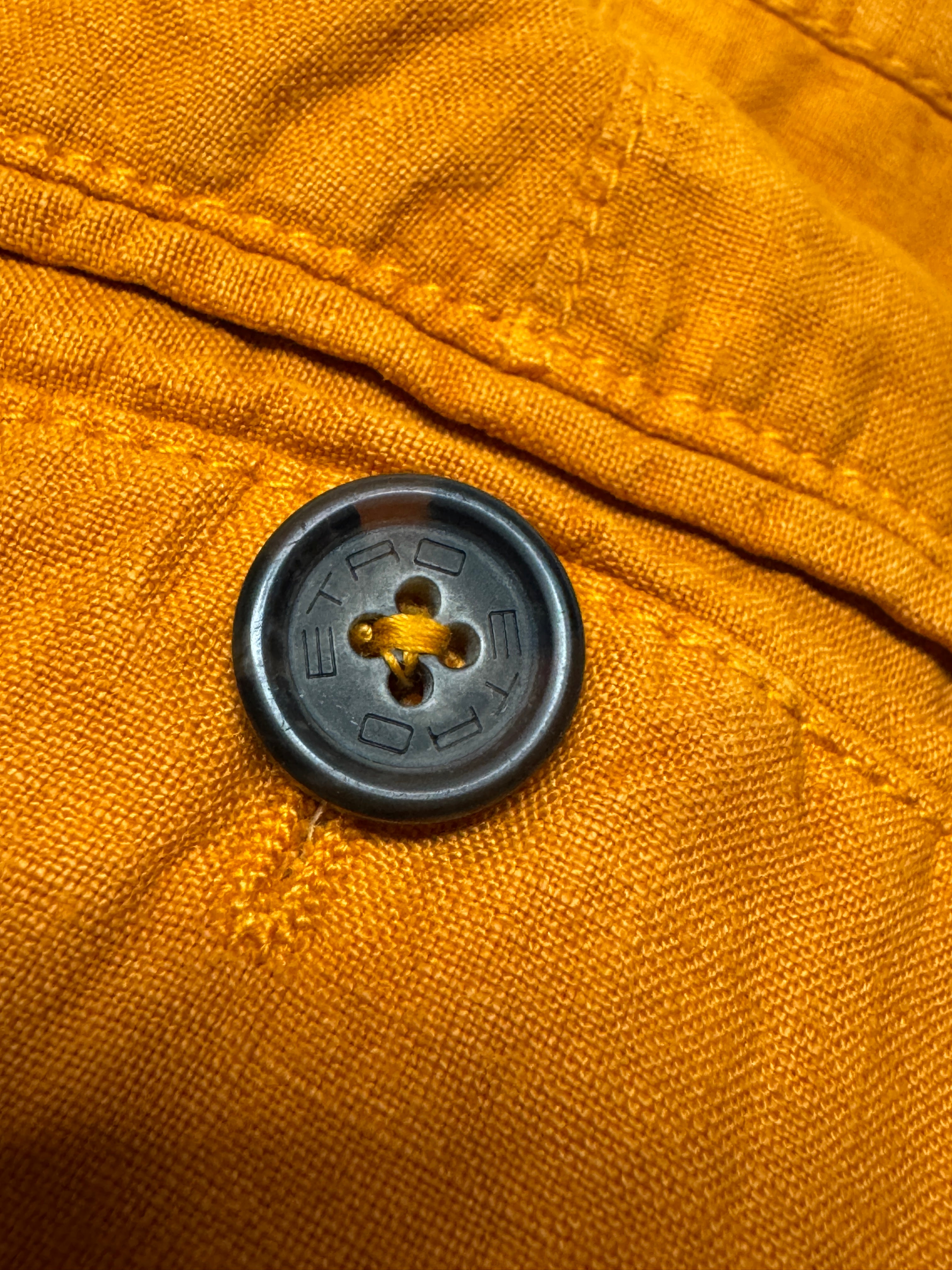 Etro Leinenhose Made In Italy Orange 58 XXL