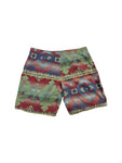 Ralph Lauren Badehose Fireball x Aztec Pattern Grün Rot 36