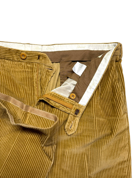 90s Brioni Cordhose Braun Hamburg Made In Italy Braun 55 XXL