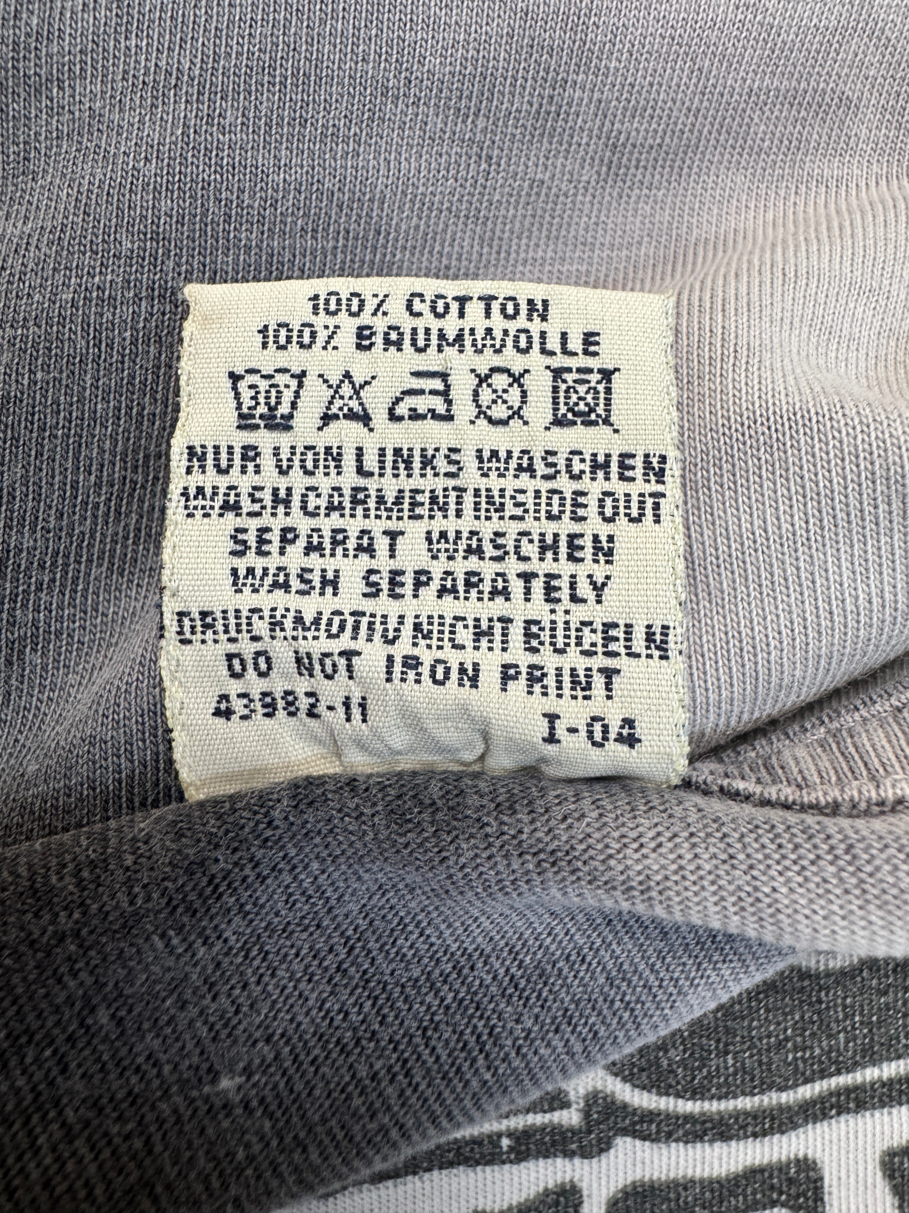 90s Levis Tie Dye Shirt "Black Levis Jeans" Schwarz Grau