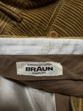 90s Brioni Cordhose Braun Hamburg Made In Italy Braun 55 XXL