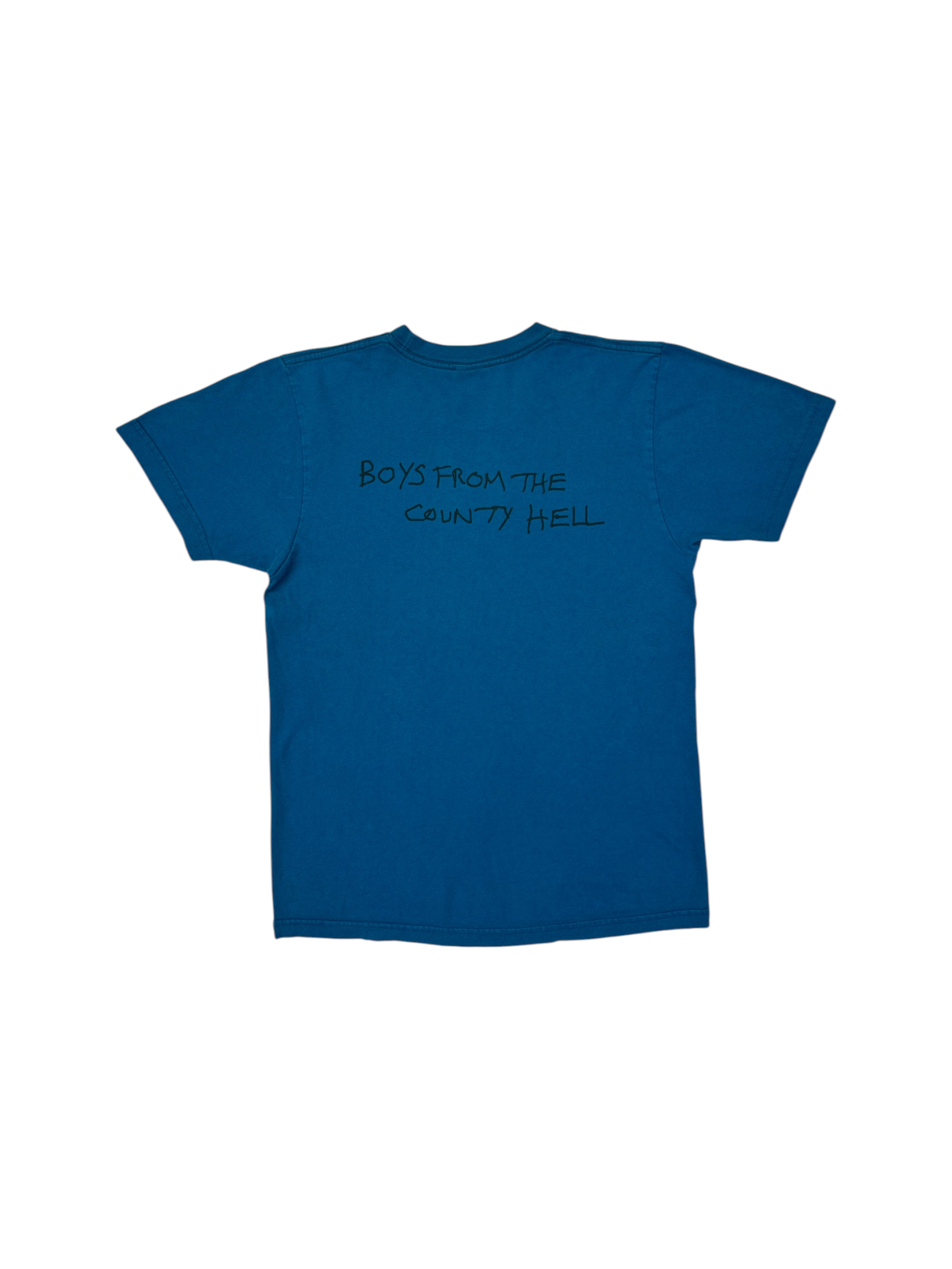 FW2013 Supreme Shirt Shane MacGowan Photo Blau