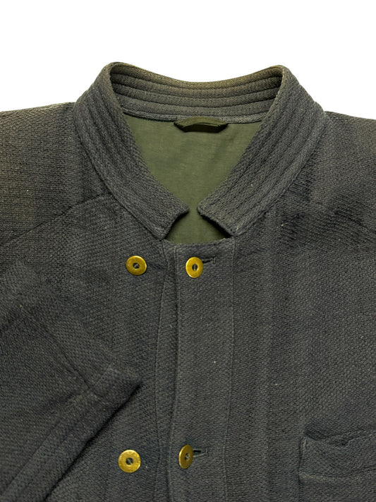 80s Marithé François Girbaud x Allegri Technical Field Jacket "Momento Due" Spezialanfertigung Selbach Dunkelblau M-L