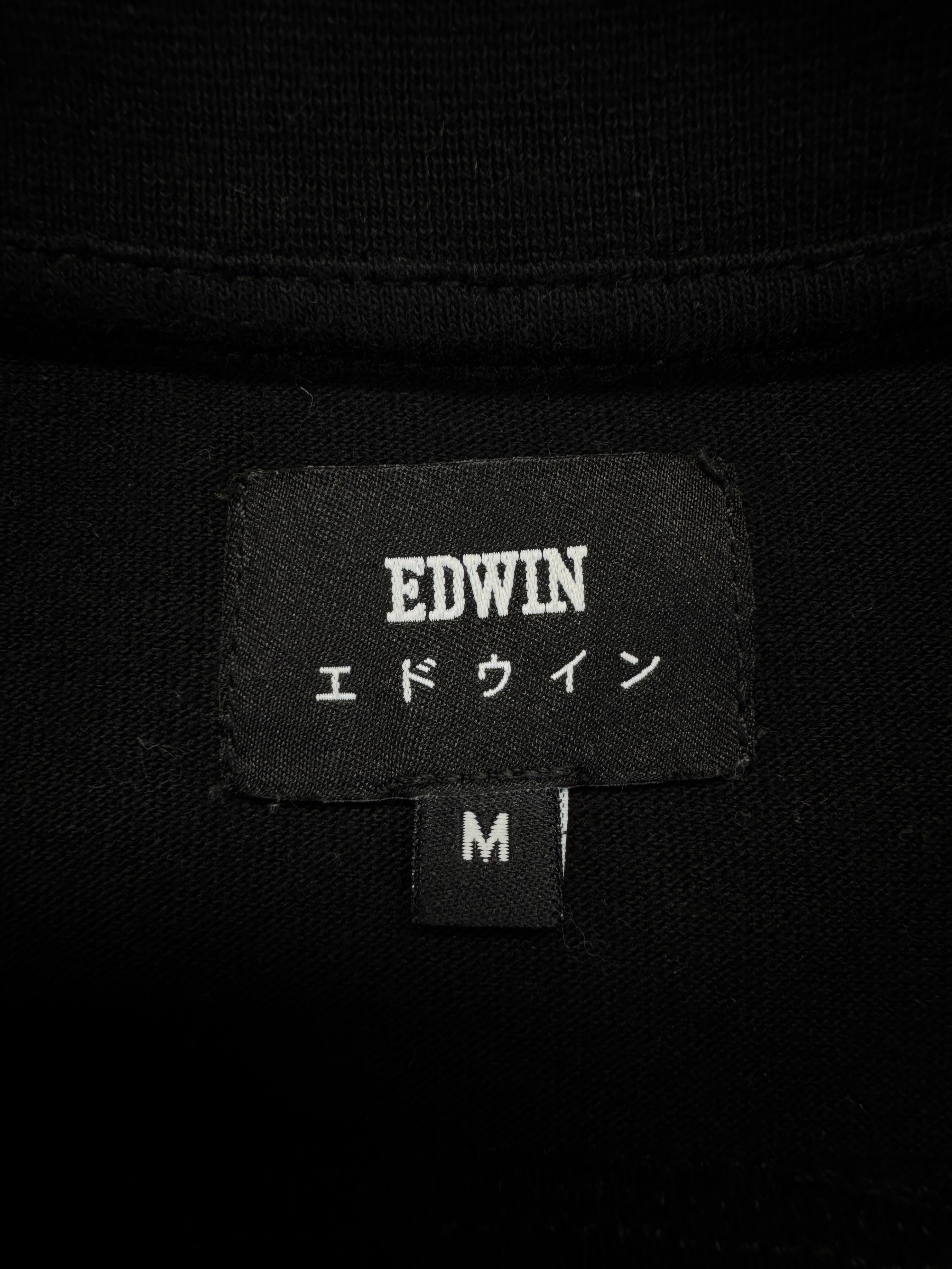2010s Edwin Shirt 'Nazo' Moon Schwarz