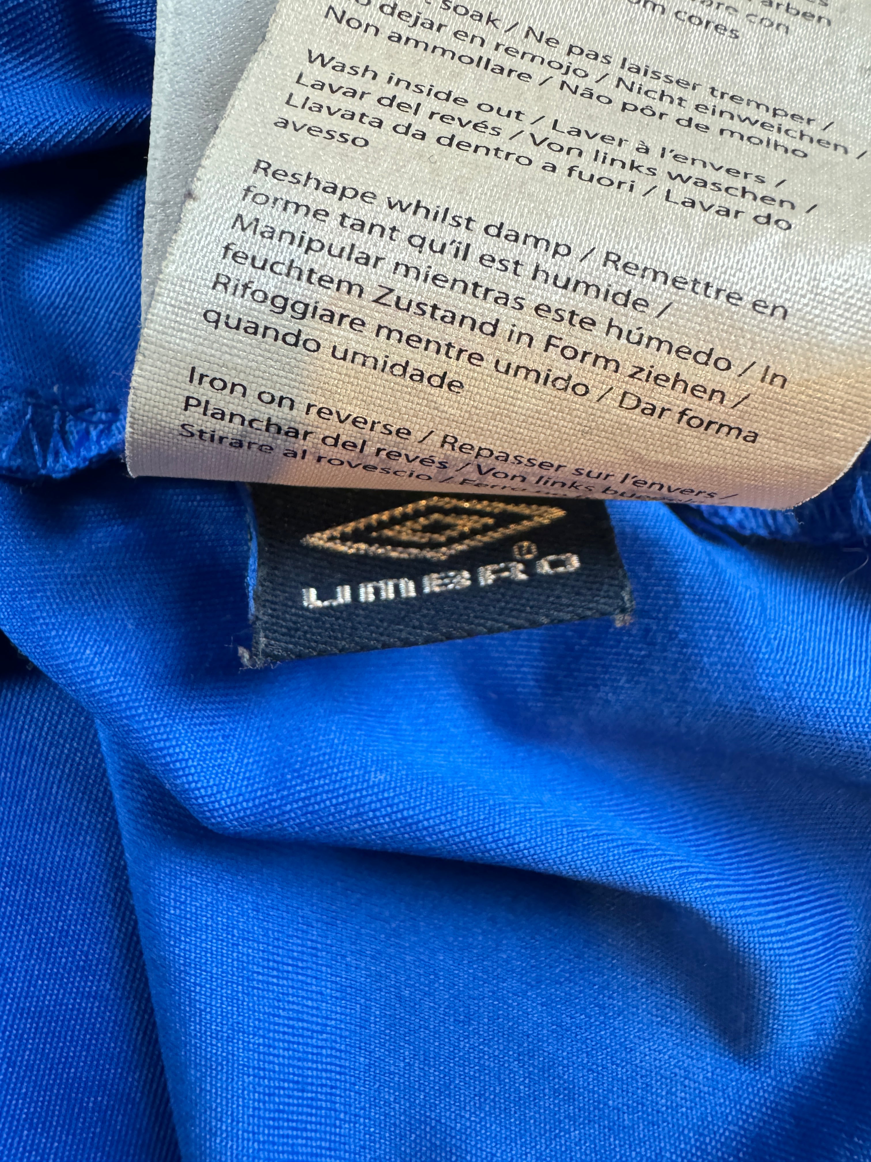 Umbro Trikot Glasgow Rangers Home 2009 - 2010 Carling Blau 5XL