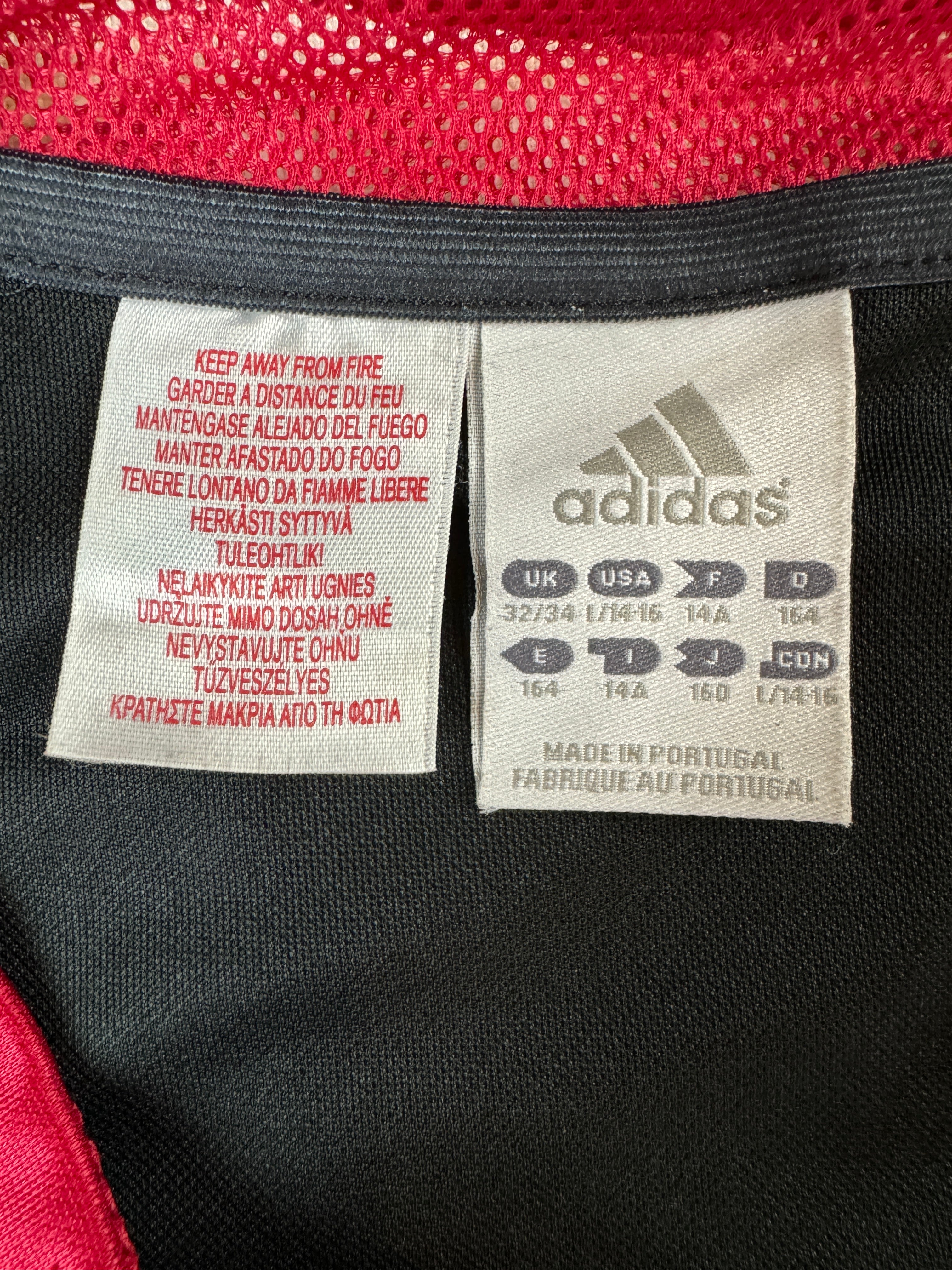 Adidas Trikot FC Bayern 2004/05 Champions League Schwarz Rot Kinder 164