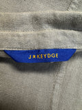 J.Keydge Slack Jacket "Ivy" Leinen Braun 56 XL-XXL