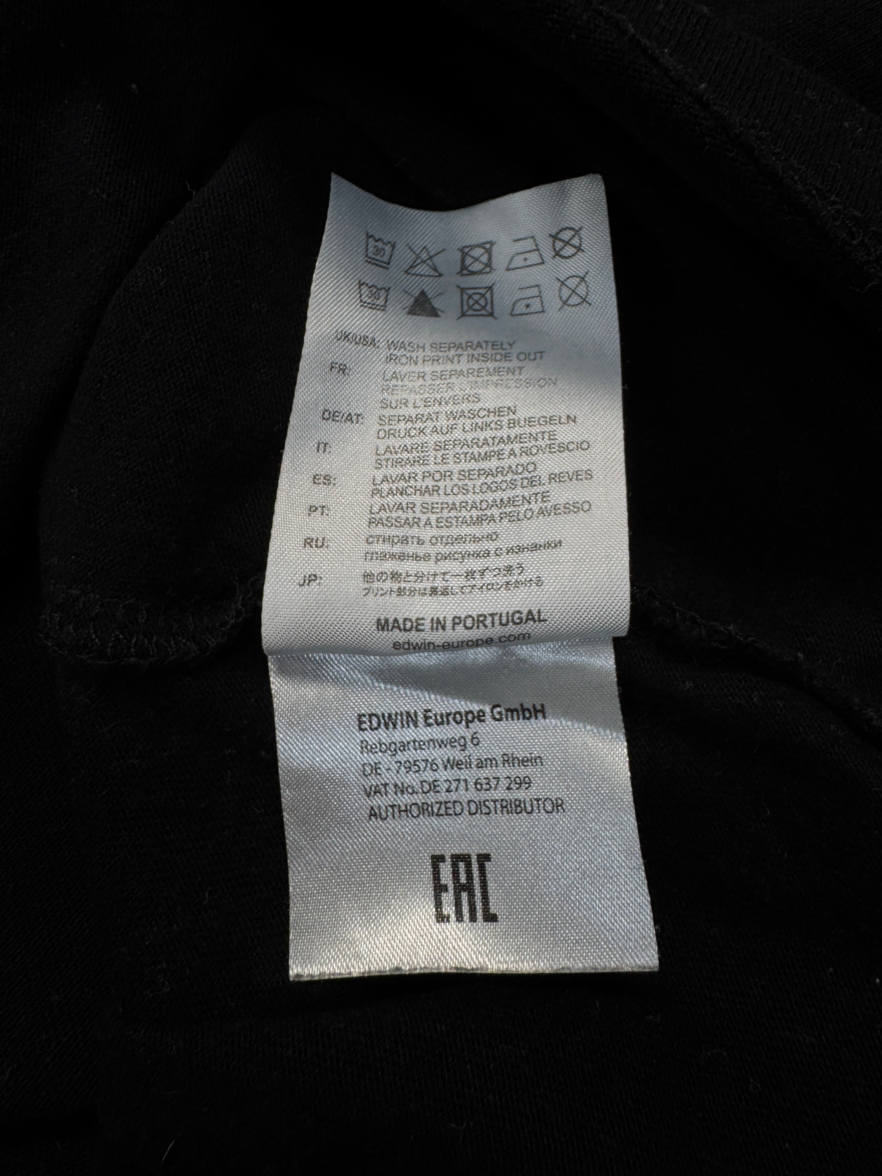 2010s Edwin Shirt Shinjuku Savage Schwarz