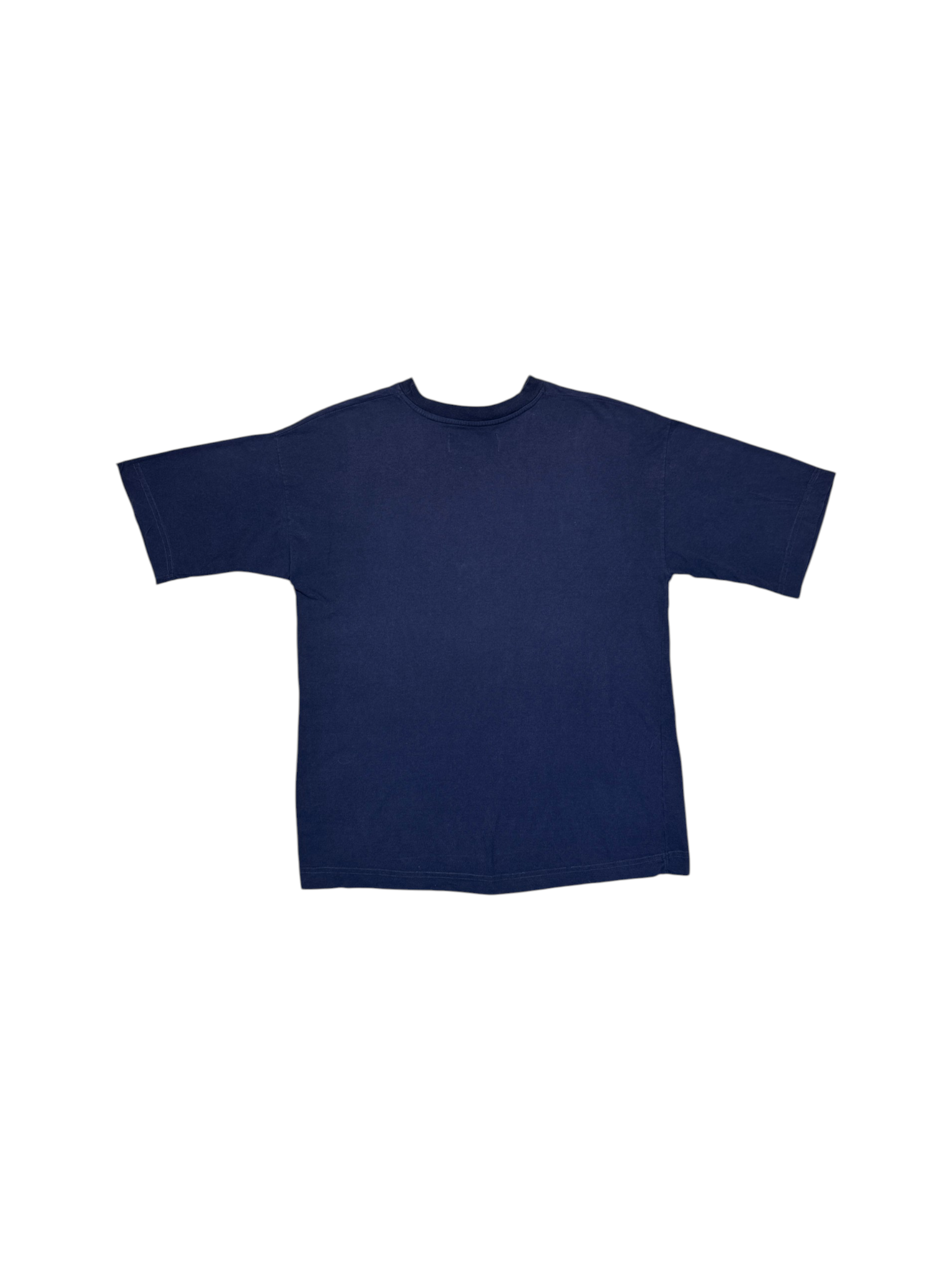 90s Faded Avirex Shirt Spellout Blau