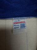 70s Rohasport Langarm Trikot "Frostfood Kg" #5 Pinstripes Made In West Germany Weiß L