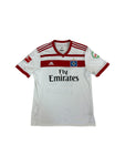 Adidas Trikot HSV 2017/18 #13 Hansen Fly Emirates Weiß Rot L