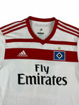 Adidas Trikot HSV 2017/18 #13 Hansen Fly Emirates Weiß Rot L