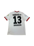 Adidas Trikot HSV 2017/18 #13 Hansen Fly Emirates Weiß Rot L