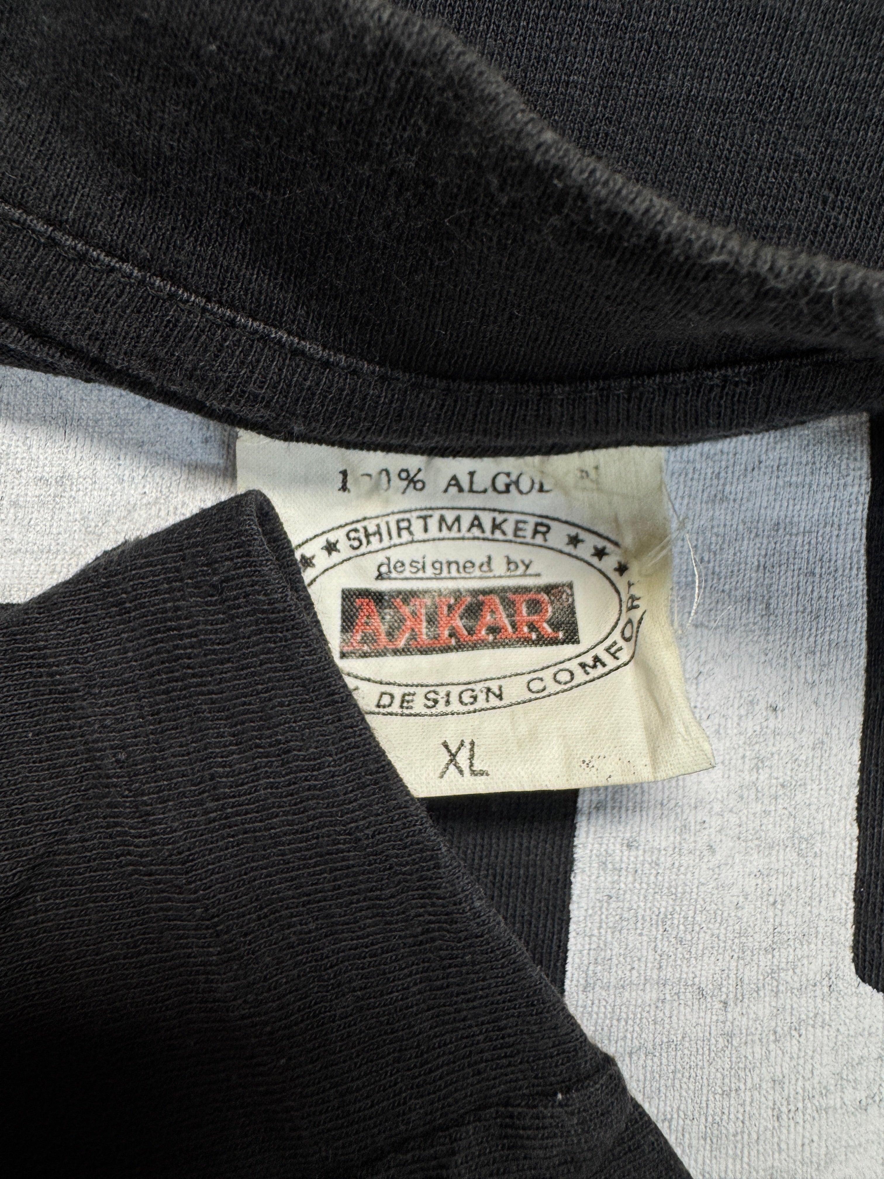 90s Levis Bootleg Shirt Single Stitch Schwarz