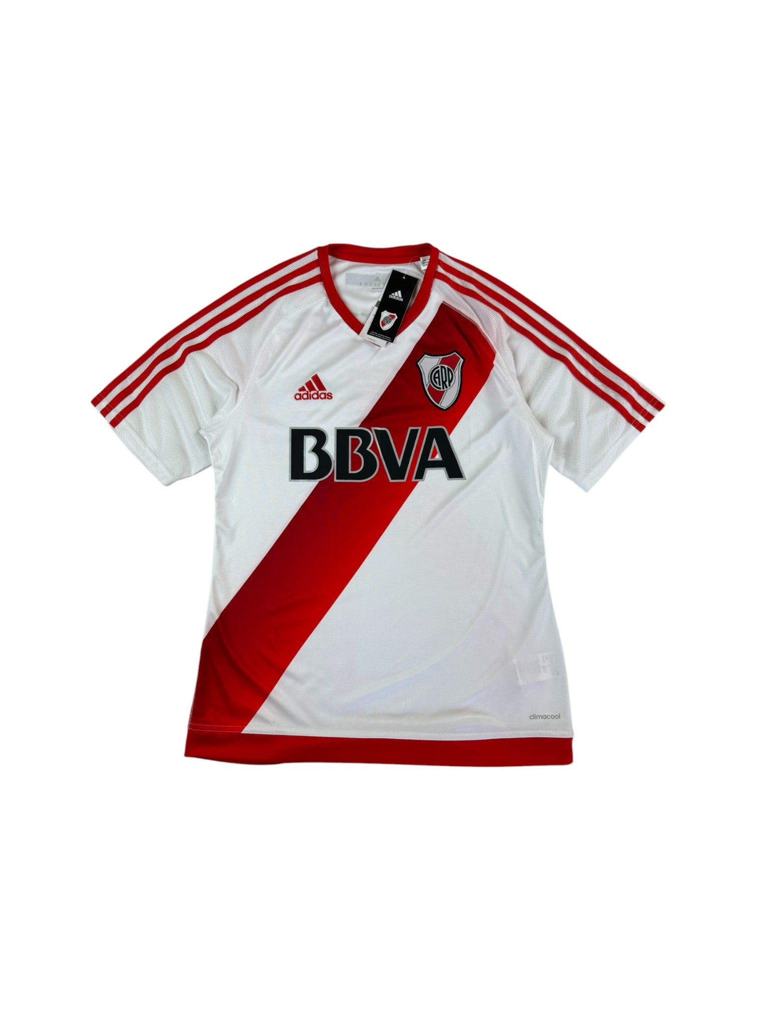 Adidas Trikot River Plate 2015/16 Deadstock Weiß Rot M