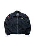 Vintage Dakota Industry Blouson 90s Mit Harley Davidson Patches Schwarz XXL