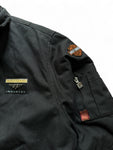 Vintage Dakota Industry Blouson 90s Mit Harley Davidson Patches Schwarz XXL