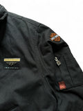 Vintage Dakota Industry Blouson 90s Mit Harley Davidson Patches Schwarz XXL