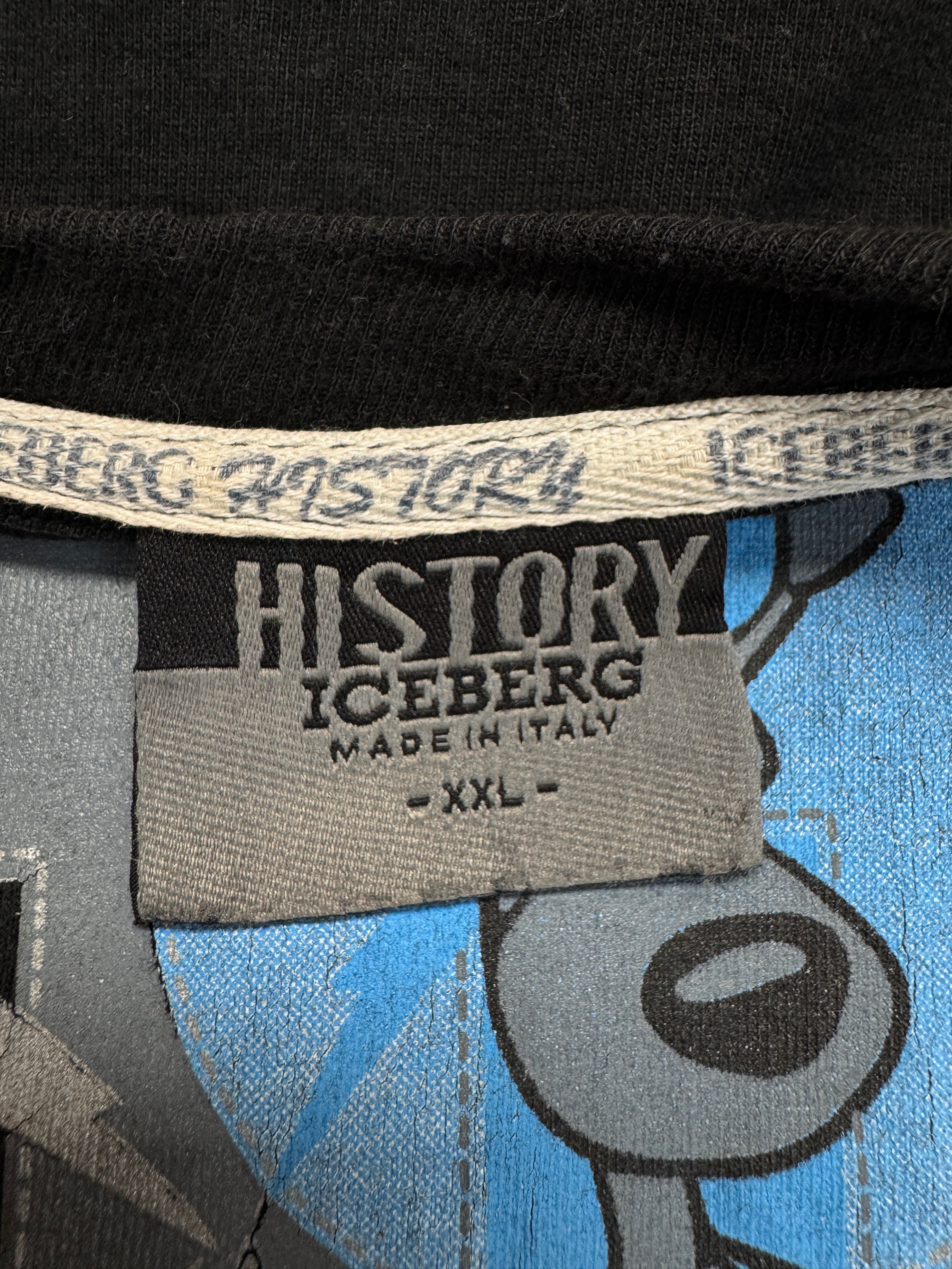 00s Iceberg History Longsleeve "Apollo" Schwarz