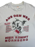 1996/97 Hanes Shirt 1. FC Nürnberg Weiß XL