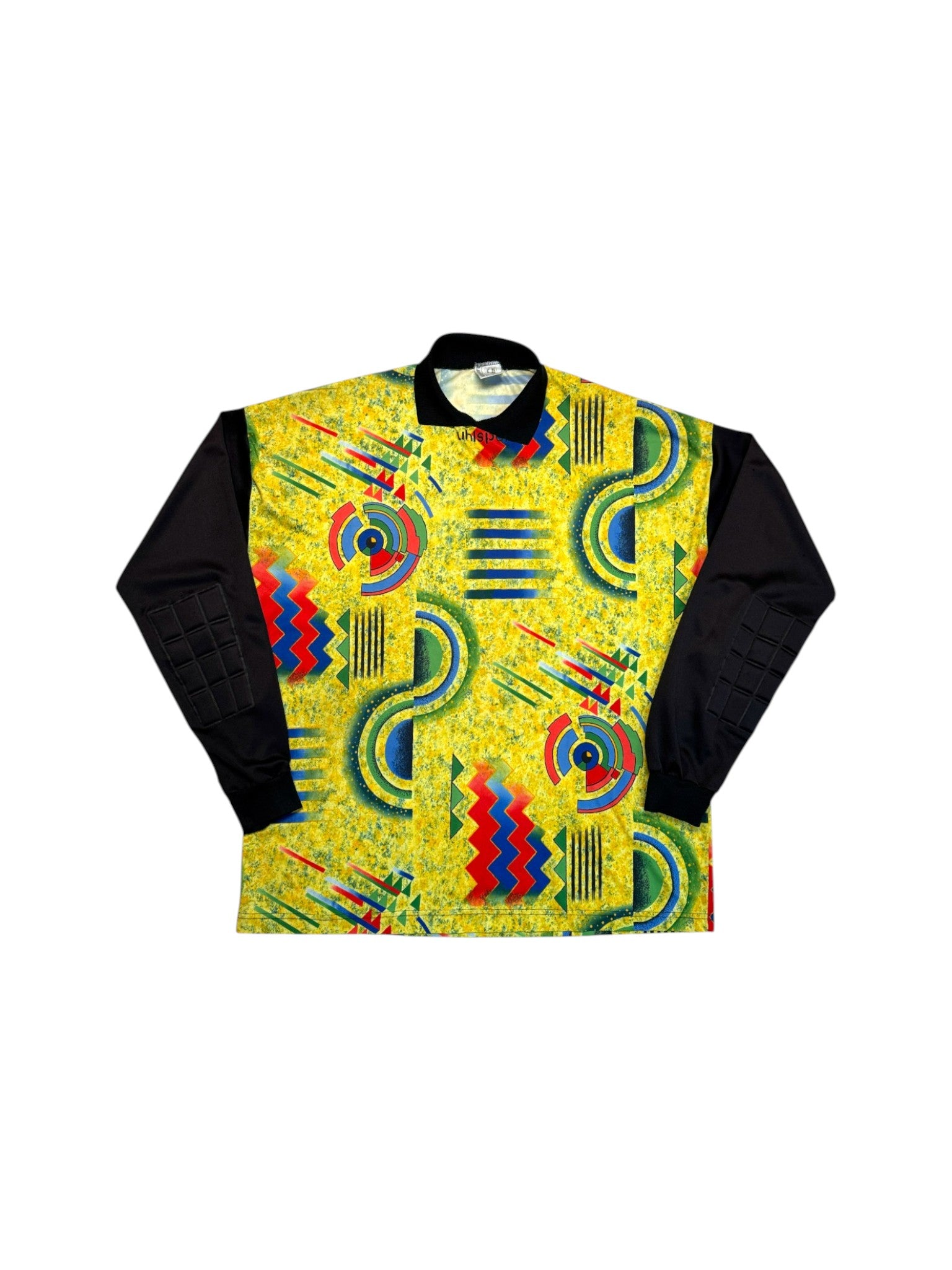 90s Uhlsport Torwarttrikot Template Bunt XXL