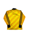 80s Adidas Torwarttrikot Besiktas 86/87 / Lokomotiv Moscow 89-90 Gelb Schwarz XS