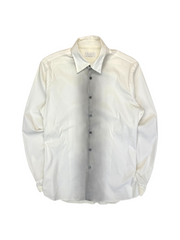 00s Prada Hemd Ombré Weiß