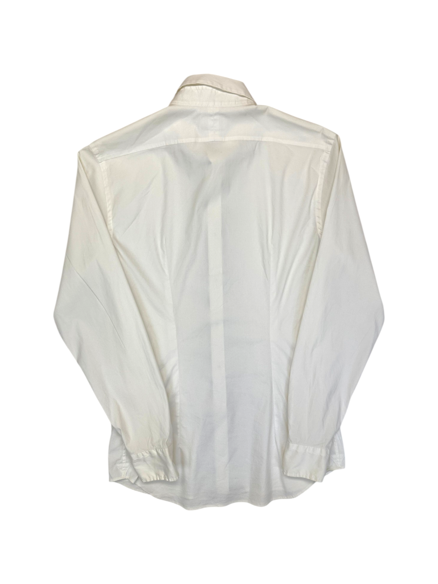 00s Prada Hemd Ombré Weiß