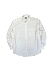 90s V2 By Versace Hemd Made In USA Weiß
