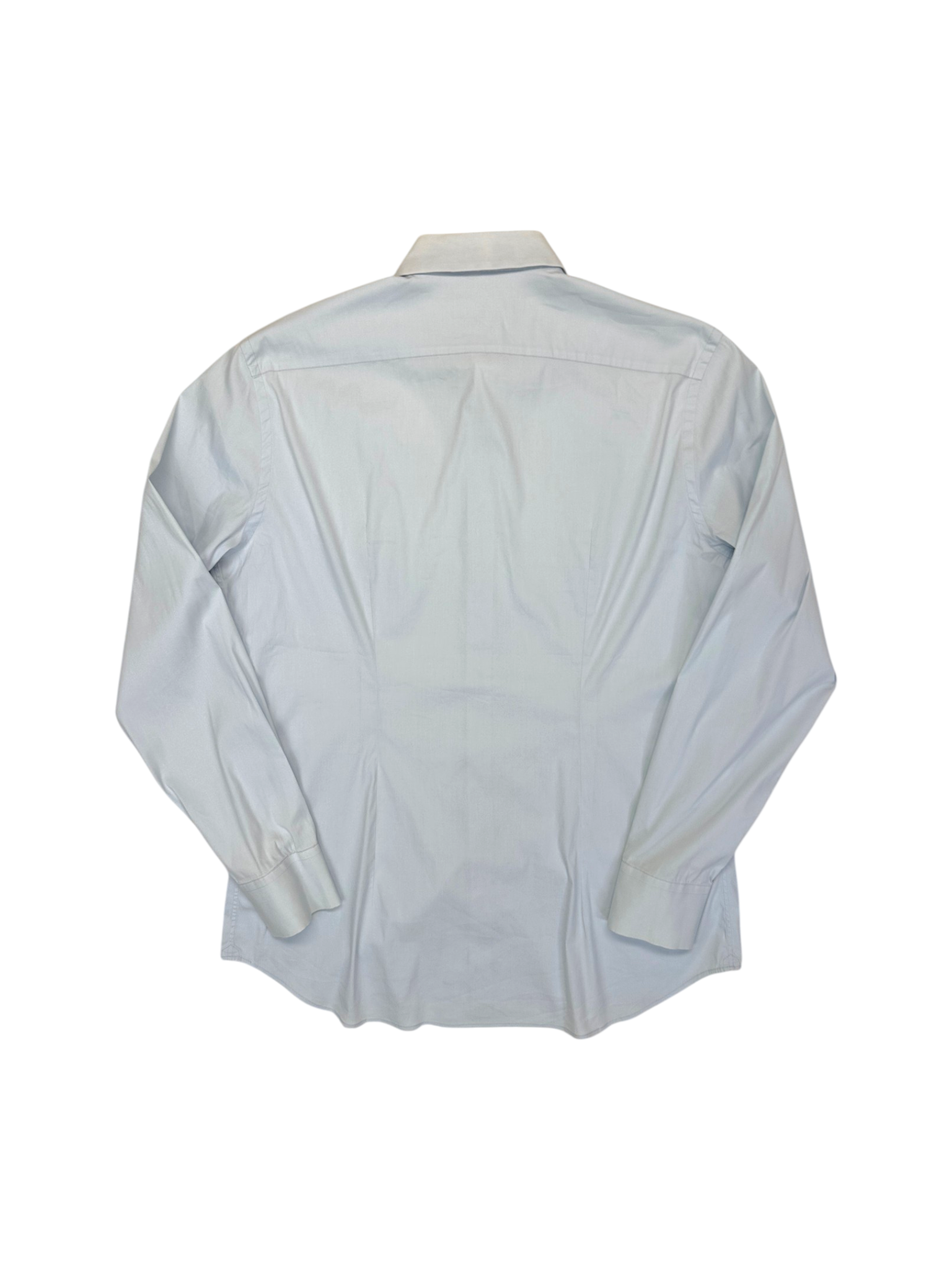 00s Prada Stretch Hemd Hellblau