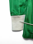 Rare! Vintage Adidas By Ventex Trikot Langarm 80s St Etienne #3 Grün Weiß L