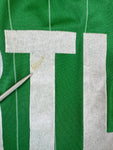 Rare! Vintage Adidas By Ventex Trikot Langarm 80s St Etienne #3 Grün Weiß L