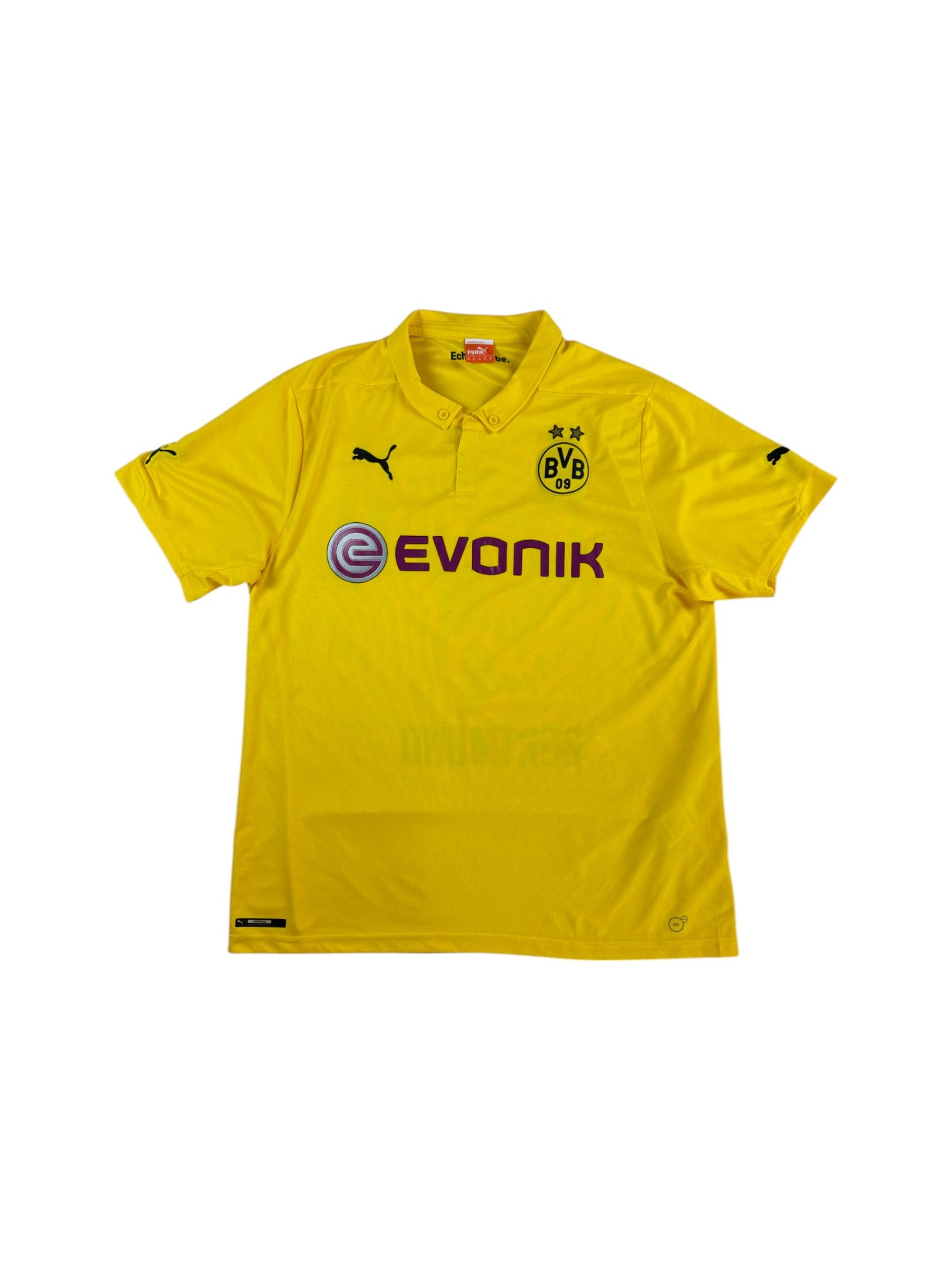 Puma Trikot 2014-15 Dortmund Home Evonik Gelb Schwarz XL