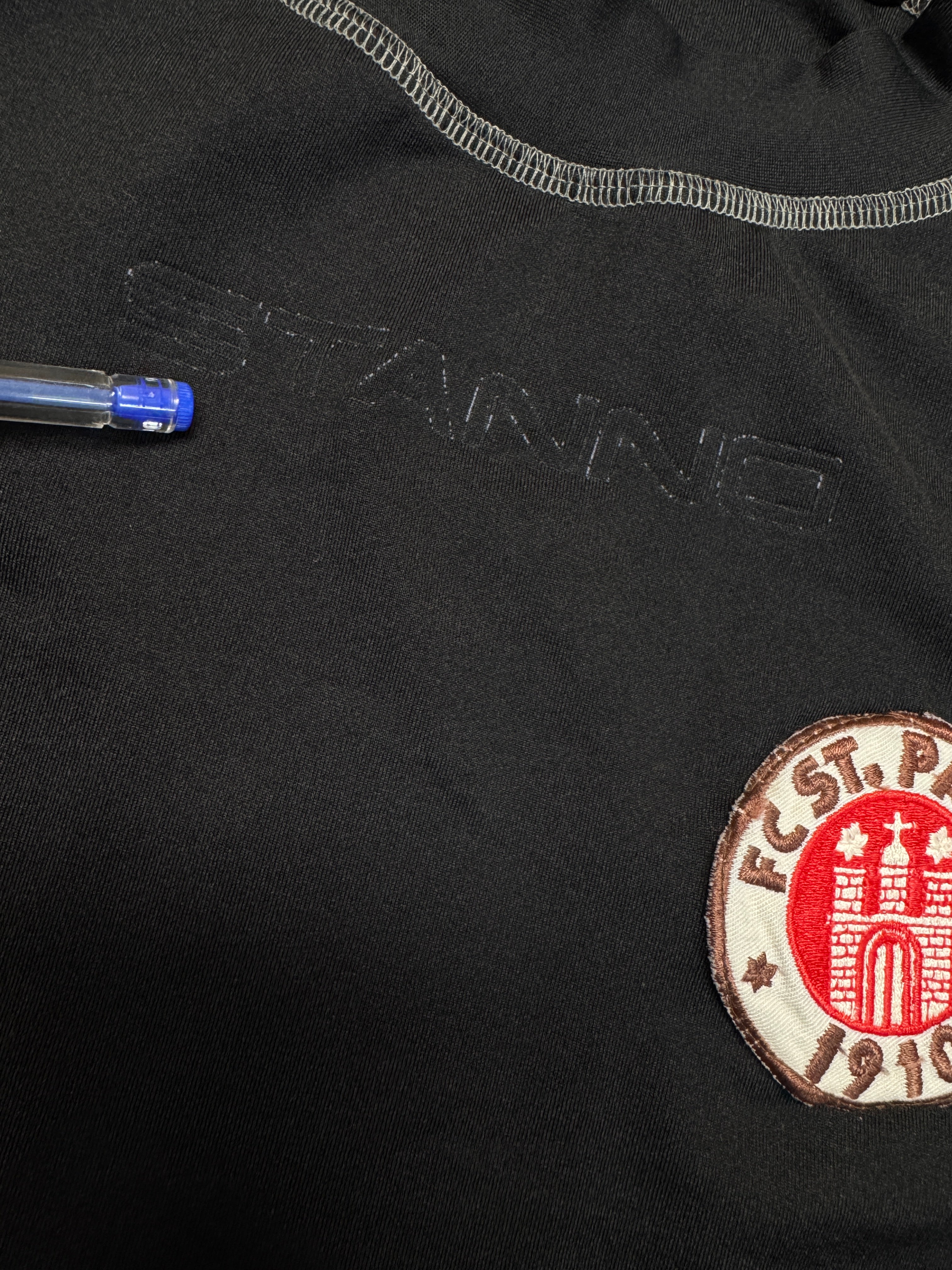 03/04 Stanno Trikot St. Pauli #10 Schwarz L