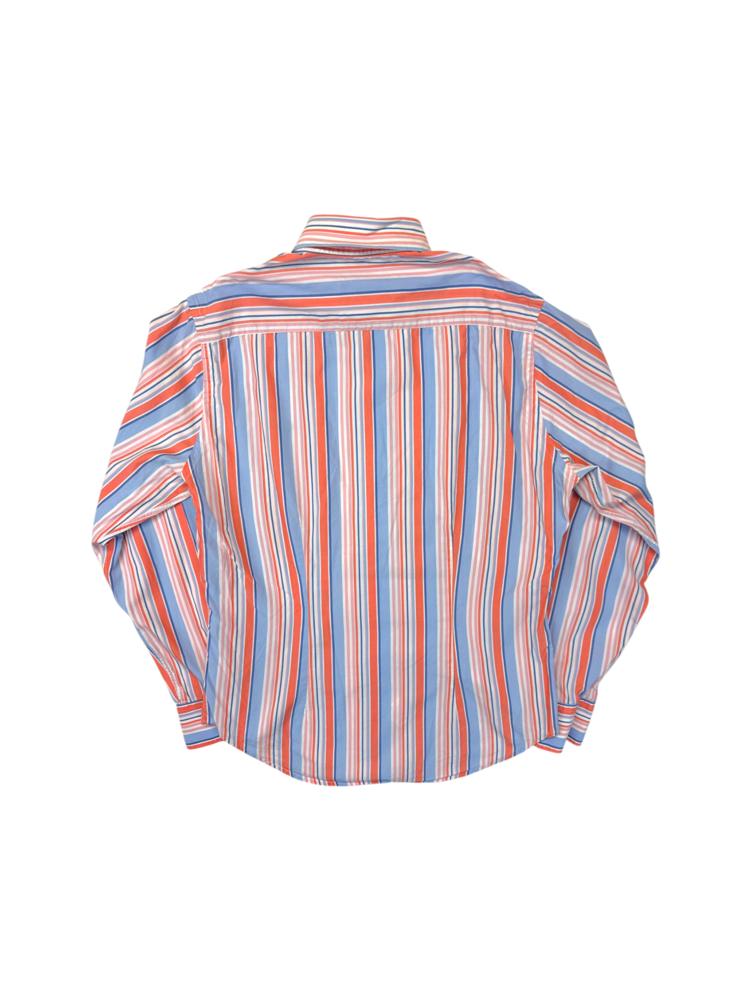 90s Fred Perry Hemd Slim Fit Made In Italy Gestreift