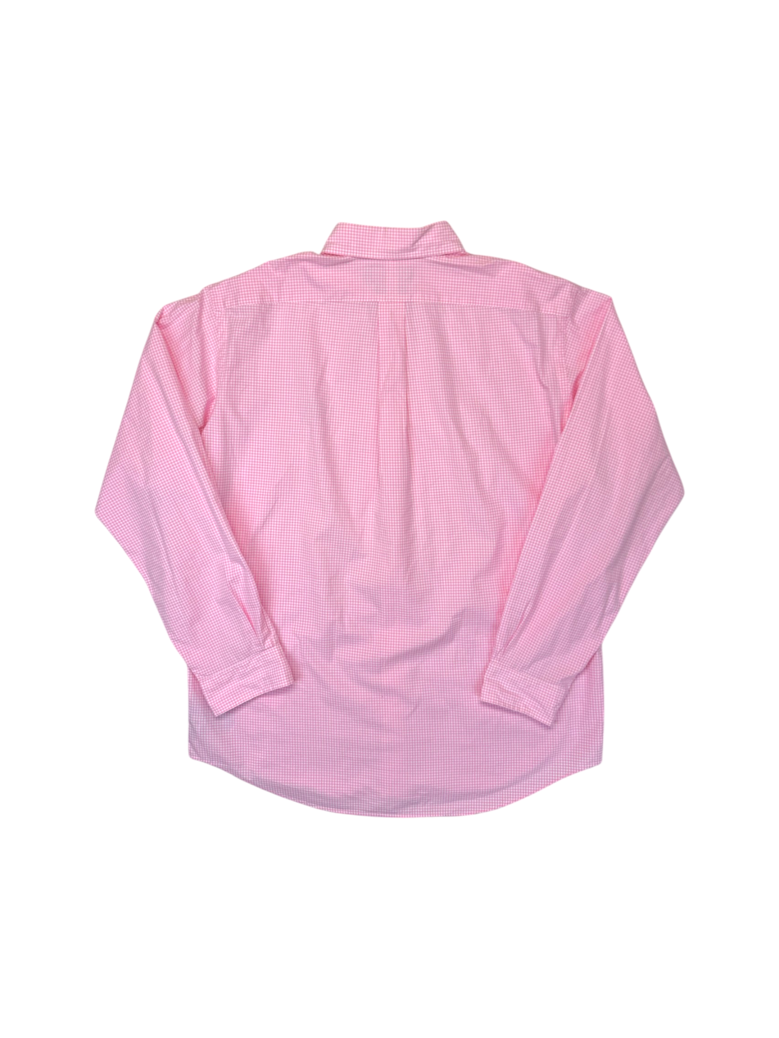 90s Ralph Lauren Hemd Kariert Made In Hong Kong Rosa