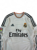 Adidas Trikot Langarm Real Madrid 2013/14 #11 Bale Weiß S