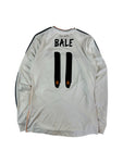 Adidas Trikot Langarm Real Madrid 2013/14 #11 Bale Weiß S