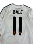 Adidas Trikot Langarm Real Madrid 2013/14 #11 Bale Weiß S