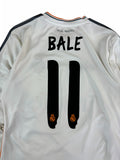 Adidas Trikot Langarm Real Madrid 2013/14 #11 Bale Weiß S