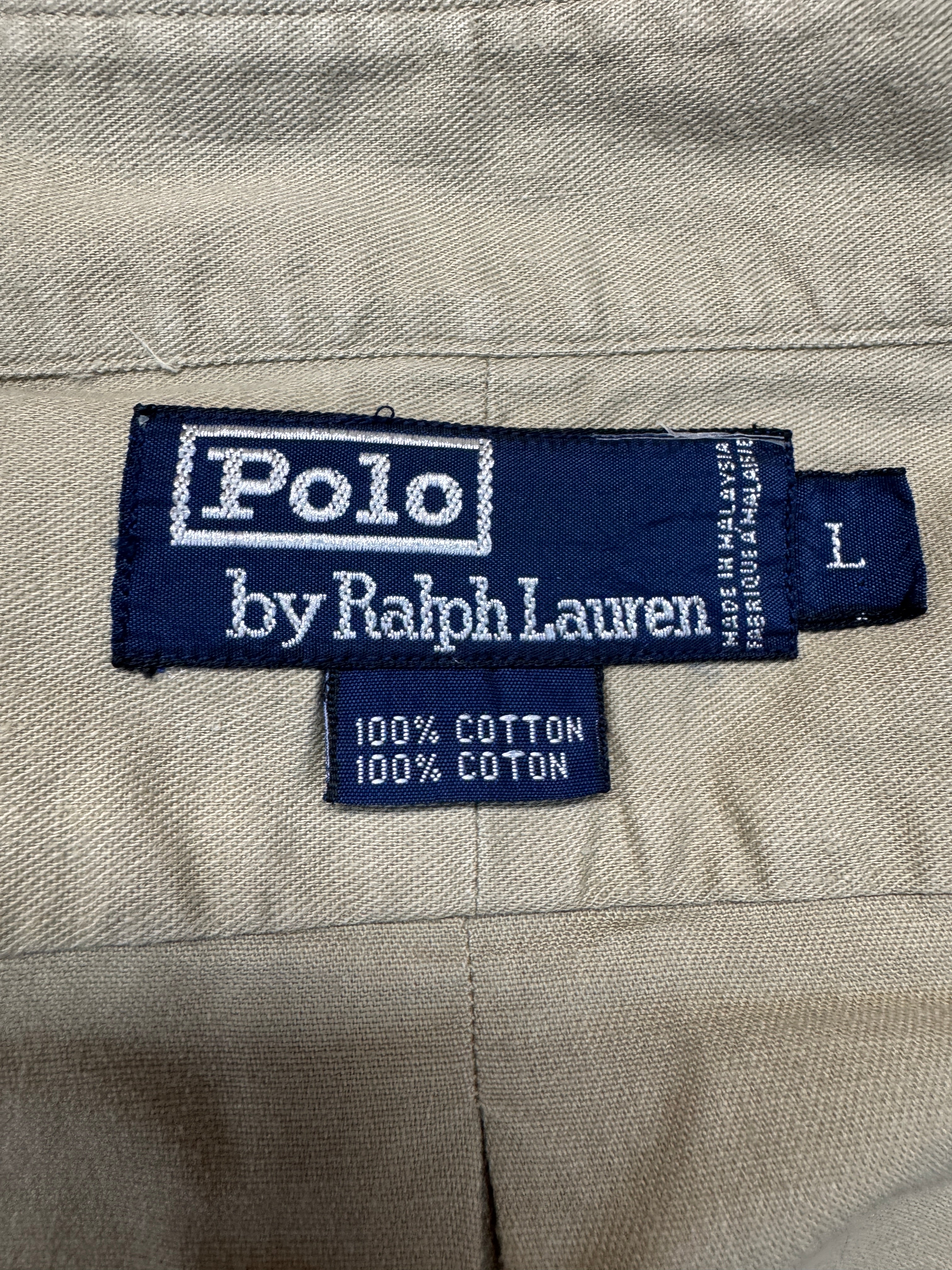 90s Ralph Lauren Hemd Braun