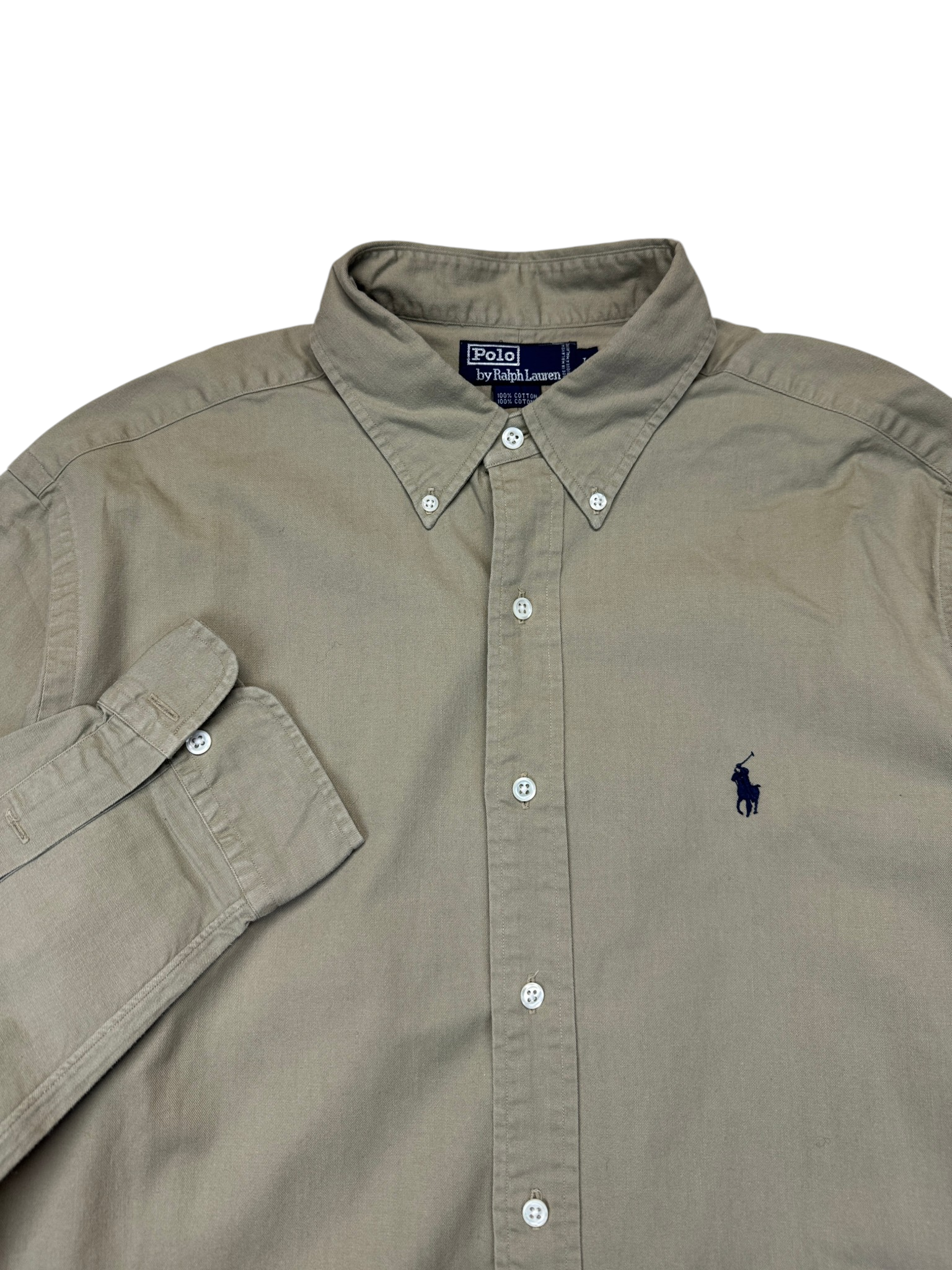 90s Ralph Lauren Hemd Braun