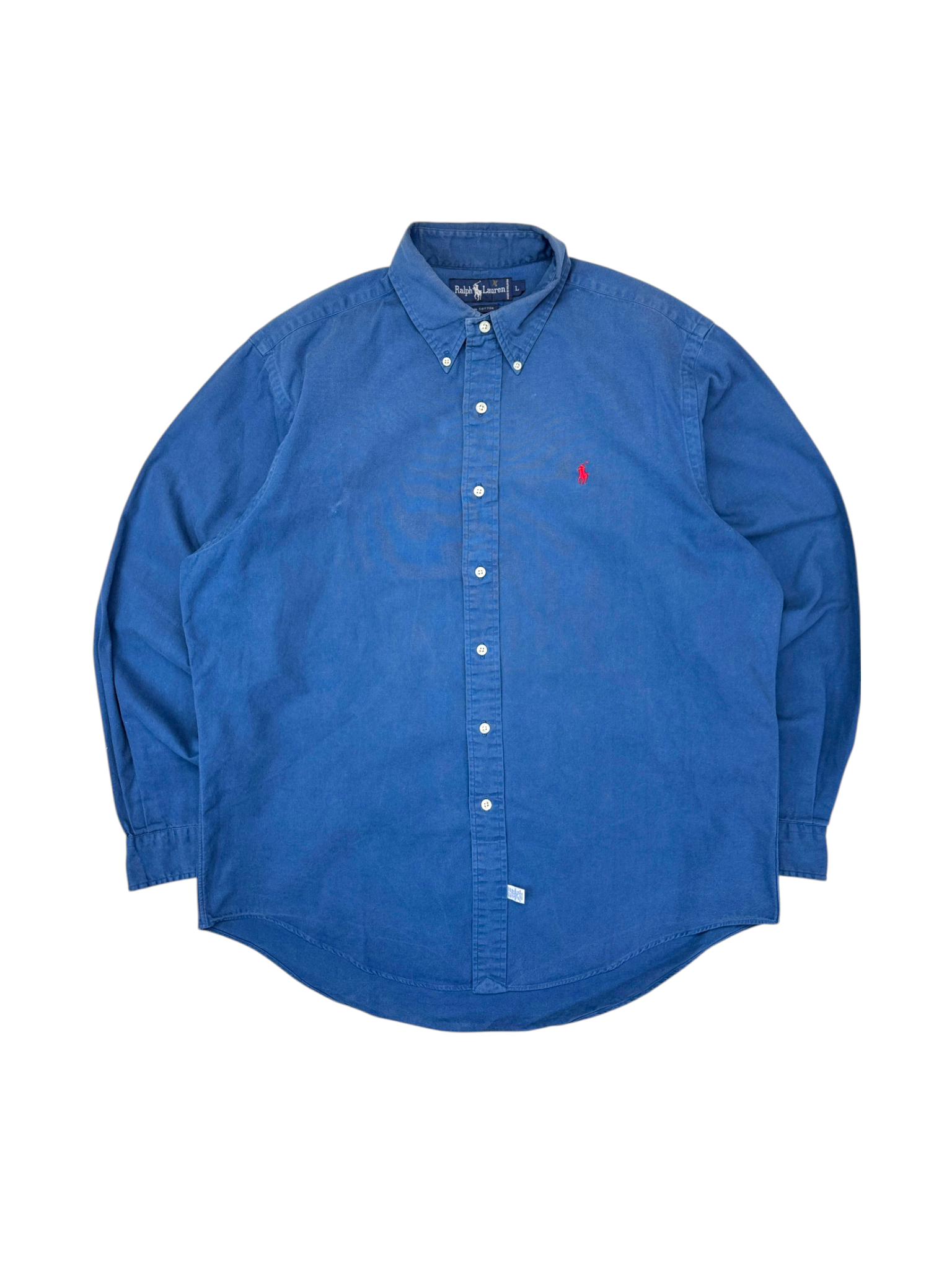 90s Ralph Lauren Hemd Blau